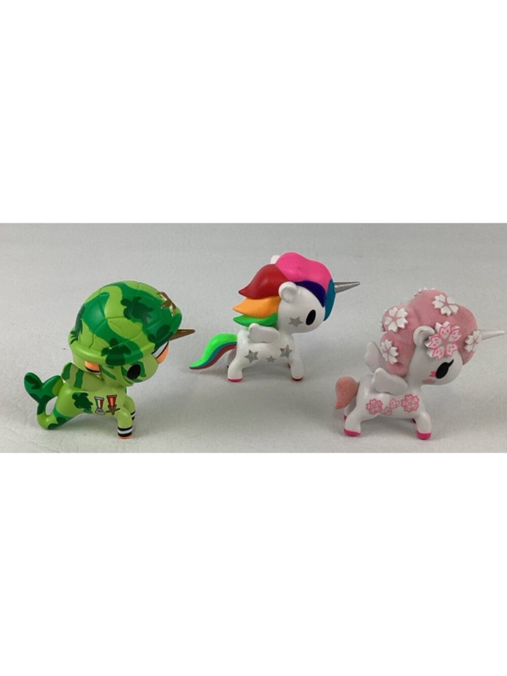 Tokidoki Unicorno Prisma Hanako Mermicorno Camo Vinyl Figure Bundle Toy Lot - Picture 6 of 7